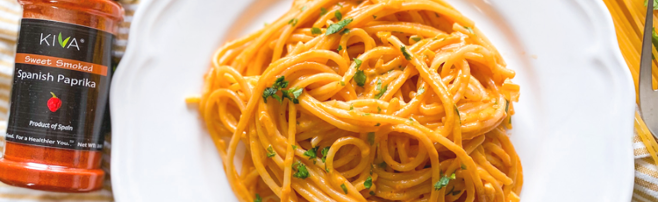 Creamy Garlic And Paprika Spaghetti &ndash; Kiva