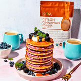 pancakes with ceylon cinnamon powder