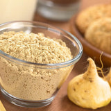 organic maca root powder in cup