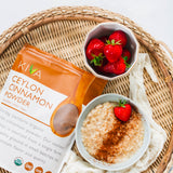 Breakfast with ceylon cinnamon powder
