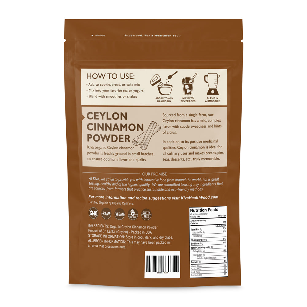 Organic Ceylon Cinnamon Powder You'll Love – Kiva